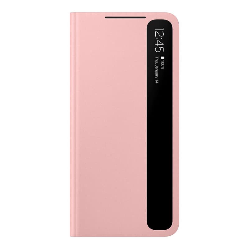 کیف محافظ اصلی سامسونگ Galaxy S21 Plus Clear View Cover — تصویر ۳