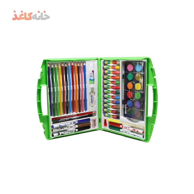کیف ست نقاشی سبز آریا — تصویر ۳