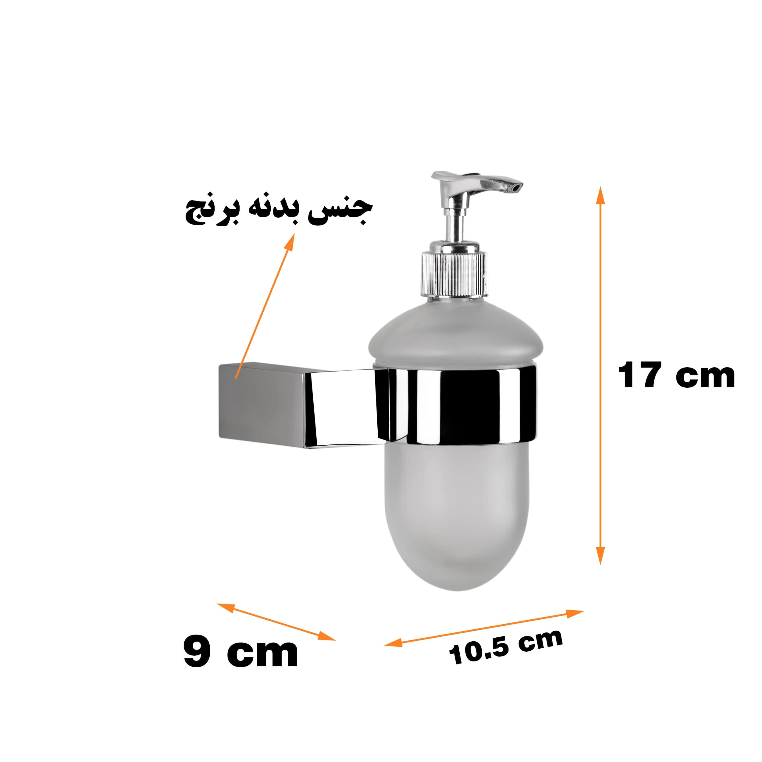 پمپ مایع دستشویی دلفین مدل 3300 — تصویر ۵