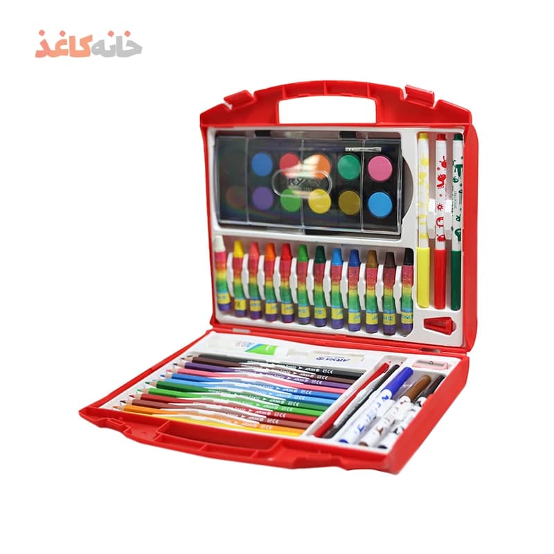 کیف ست نقاشی قرمز آریا — تصویر ۲