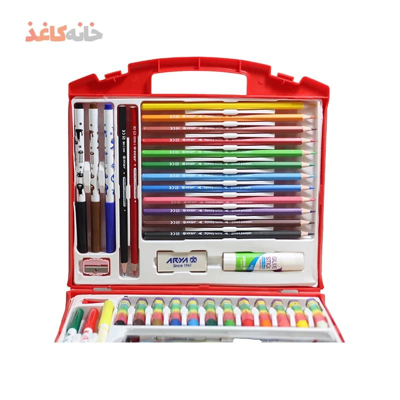 کیف ست نقاشی قرمز آریا — تصویر ۵