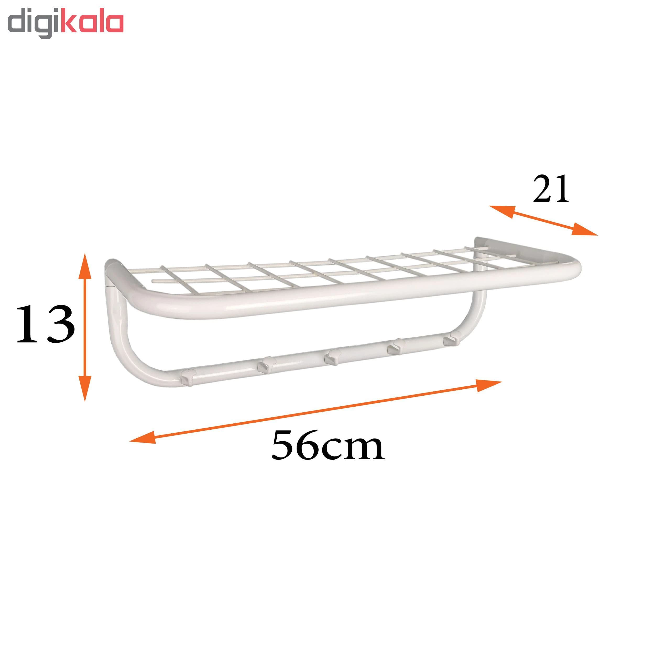 آویز حوله پیسو مدل BV-5 — تصویر ۳