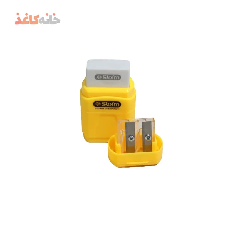 تراش پاکن زرد مخزن دار استورم — تصویر ۲