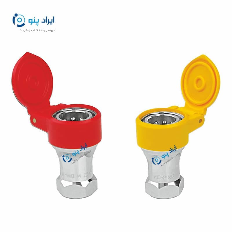 کوپلینگ M22x1.5 درپوش دار آلمینیومی فرو Ferro — تصویر ۳