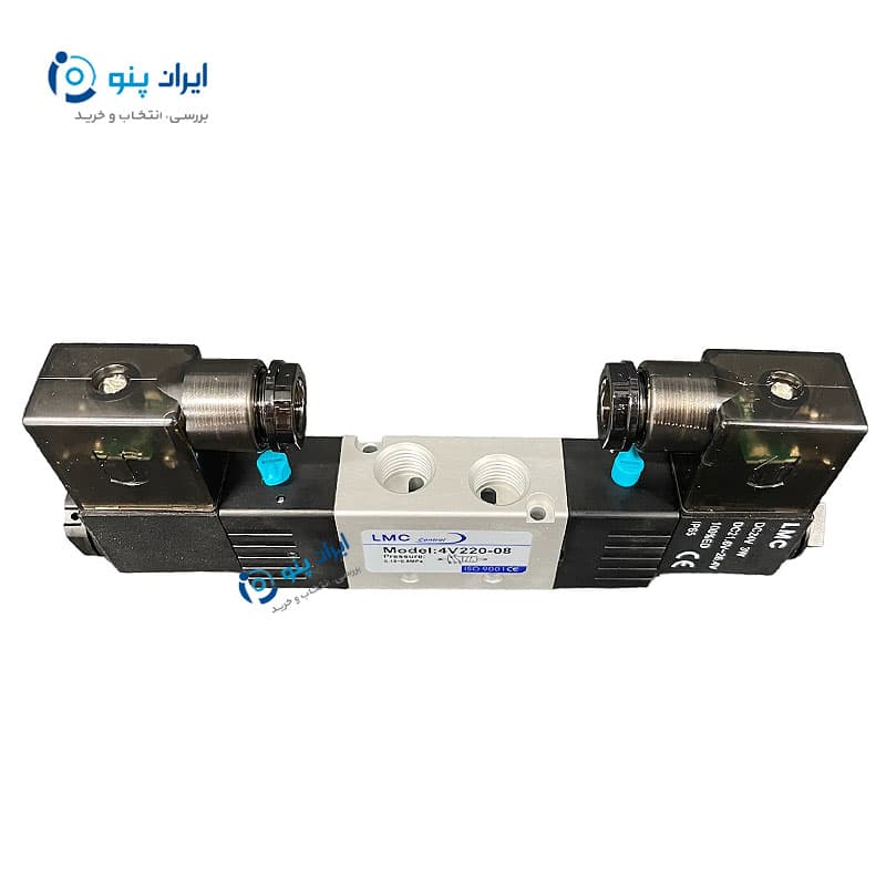 شیر برقی 2-5 1/4 دو بوبین ال ام سی 24 ولت LMC — تصویر ۲