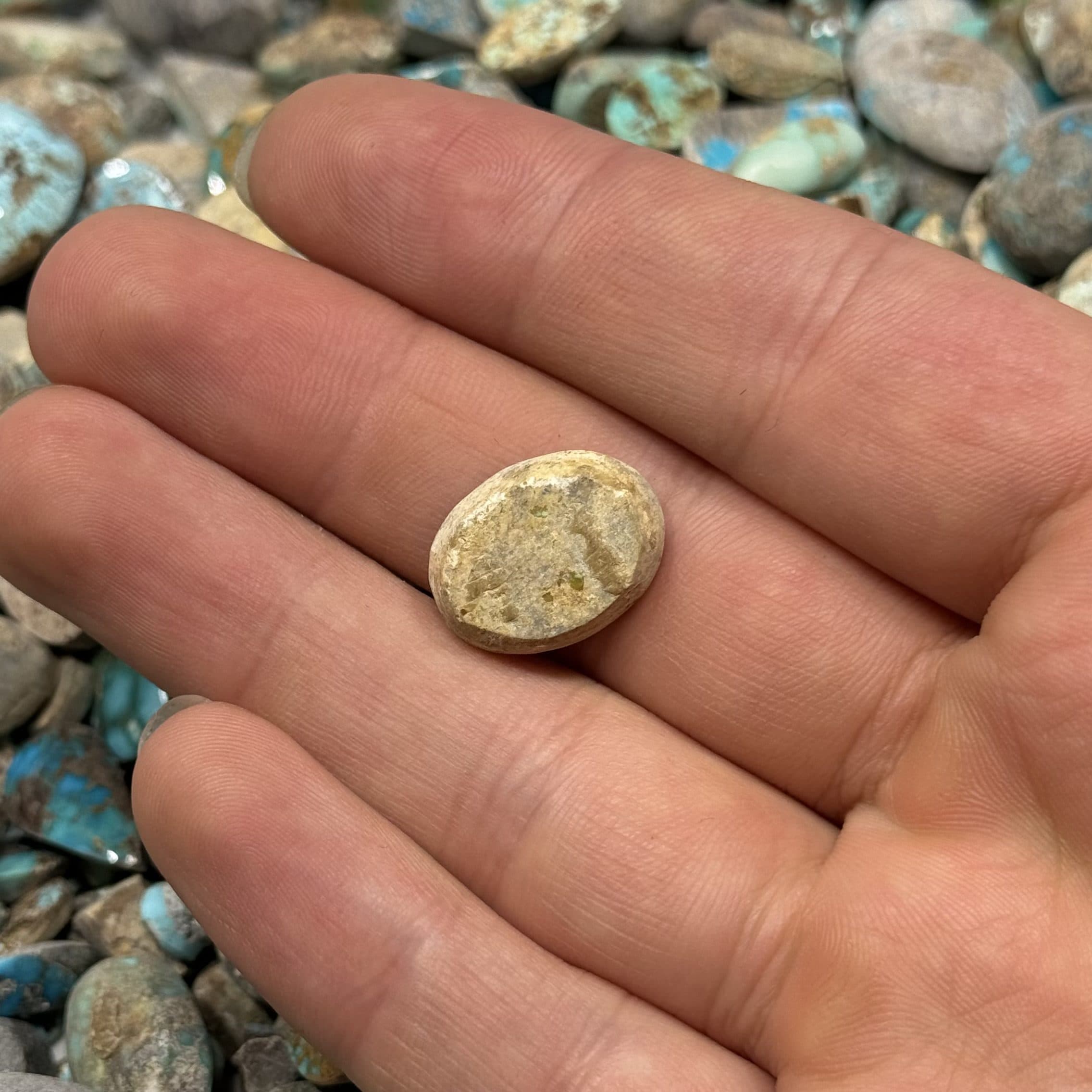 سنگ فیروزه اصل معدن نیشابور (کد114) — تصویر ۲