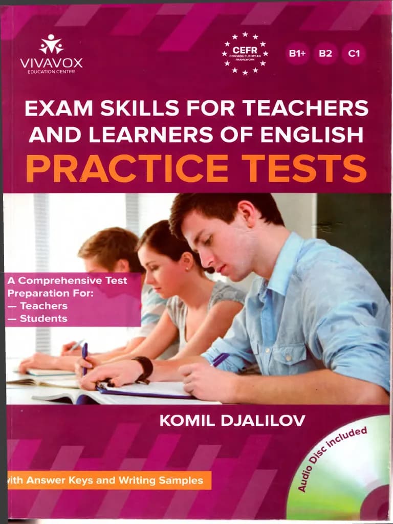 کتاب Exam Skills for Teachers and Learners of English (مهارت‌های امتحانی برای معلمان و یادگیرندگان انگلیسی) نسخه انگلیسی PDF | کمیل جالیلوف