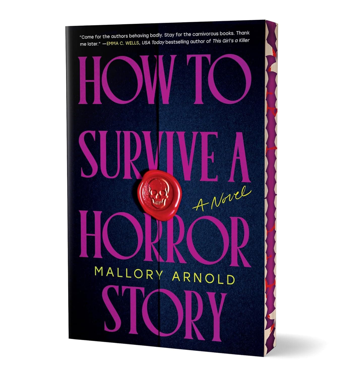 کتاب How to Survive a Horror Story (چگونه از یک داستان ترسناک جان سالم به در ببریم) نسخه Mallory Arnold | PDF