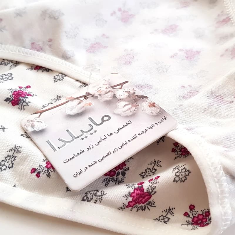 شورت زنانه ماییلدا مدل گل کد 4050-1 — تصویر ۴