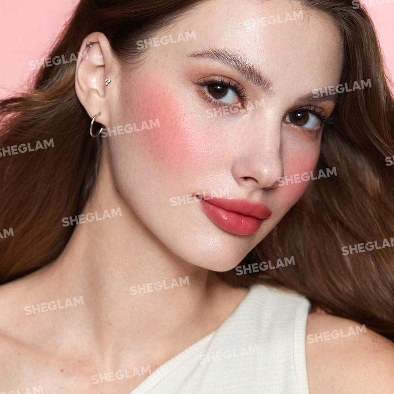 رژگونه و رژلب فضایی شیگلم SHEGLAM مدل Lunar Orbit Blush Ball رنگ Galactic — تصویر ۲