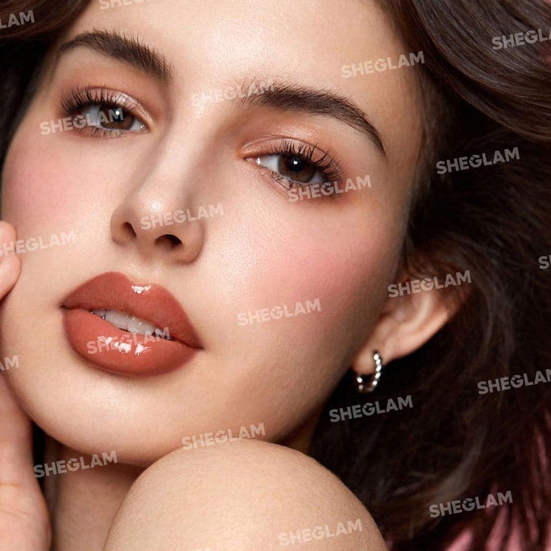 خط لب و لیپ گلاس دوطرفه شیگلم SHEGLAM رنگ By The Book — تصویر ۲