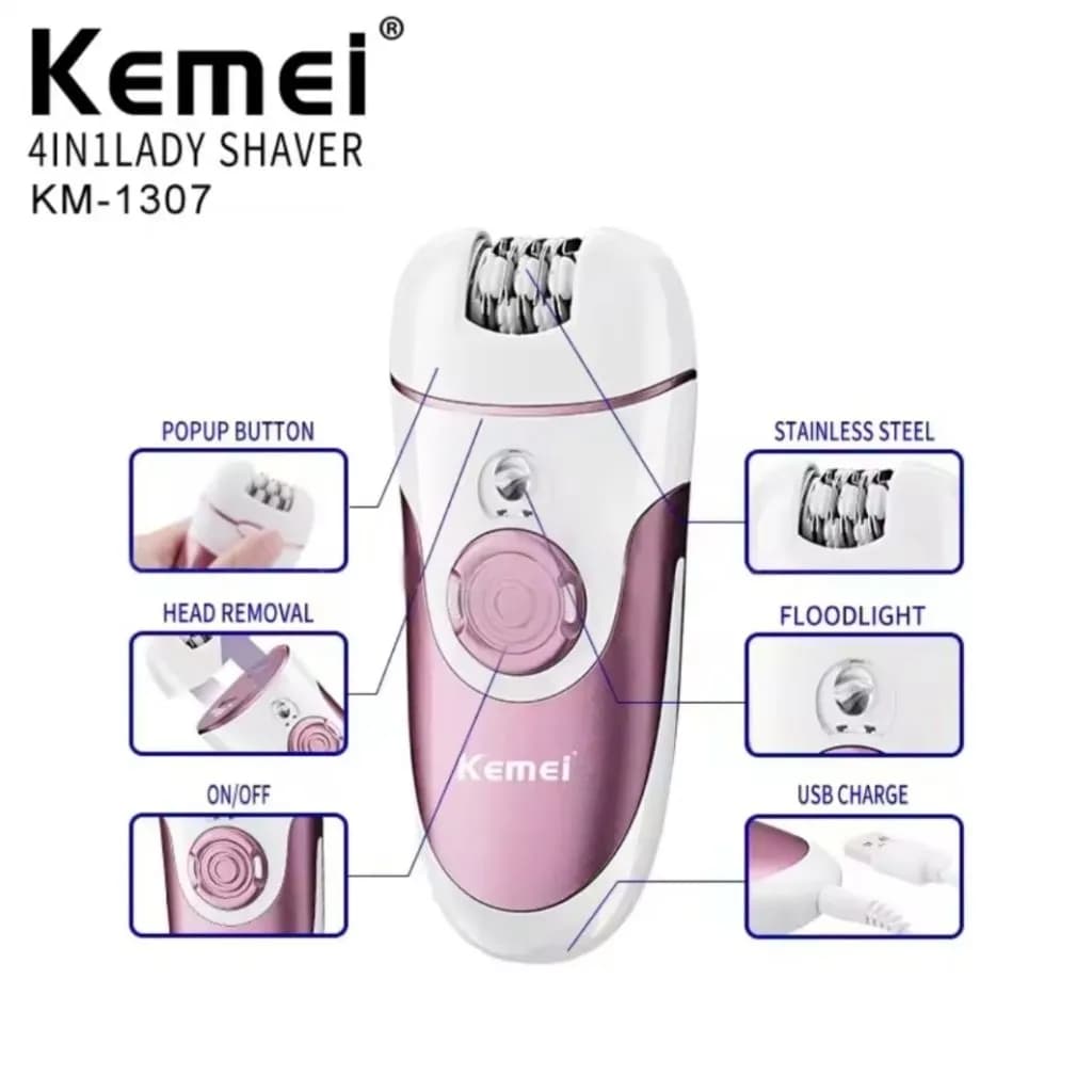 اپیلاتور چند کاره کیمی مدل KM-1307 — تصویر ۴