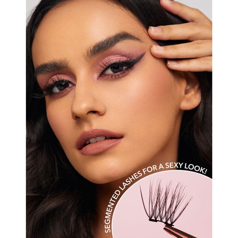 ست مژه مصنوعی و خط چشم مگنتی شیگلم SHEGLAM مدل Magnetizing Eyes Sexy & Segmented Lash + Liner Set — تصویر ۴