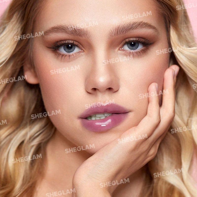 روغن لب رنگی شیگلم SHEGLAM مدل Jelly Wow Tinted Lip Oil رنگ Baby Steps — تصویر ۲