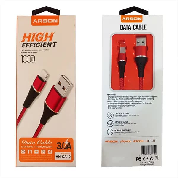 کابل تبدیل USB به USB-C آرسون مدل AN-CA10 — تصویر ۳