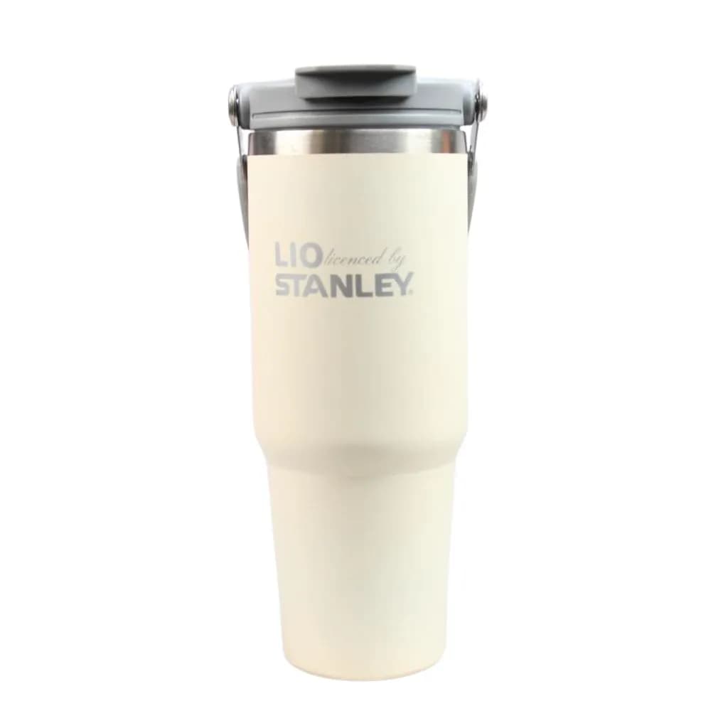 تامبلر طرح استنلی دو حالته مدل Flip Straw برند LIO گنجایش 887ml کد m400 — تصویر ۷
