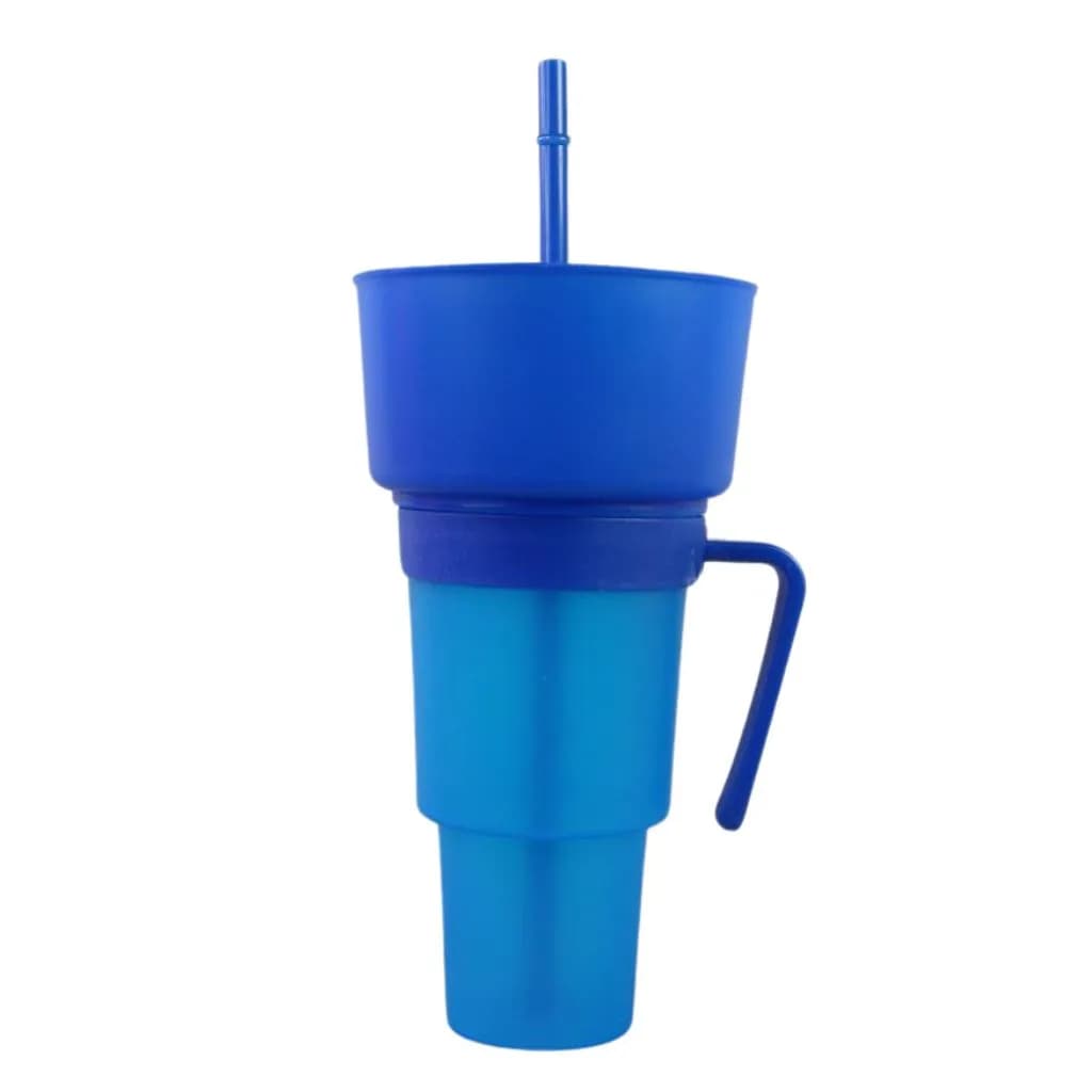 ظرف نوشیدنی و تنقلات استادیوم مدل 2در1 گنجایش 1000ml کد m303 — تصویر ۷