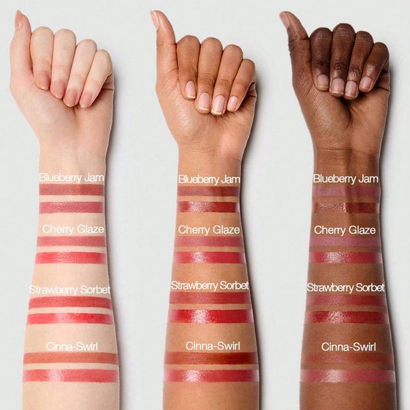 تینت لب و خط لب دو طرفه شیگلم SHEGLAM مدل Glam 101 Sheer Tinted Lipstick & Liner Duo رنگ Strawberry Sorbet — تصویر ۴