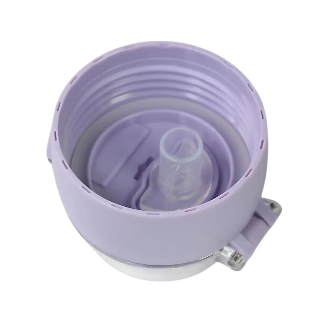 قمقمه فانتزی کرومی مدل نی دار گنجایش 700ML کد M274 — تصویر ۳