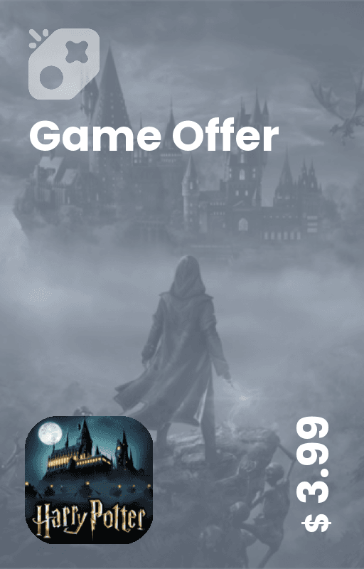 آفر 4 دلاری بازی Harry Potter