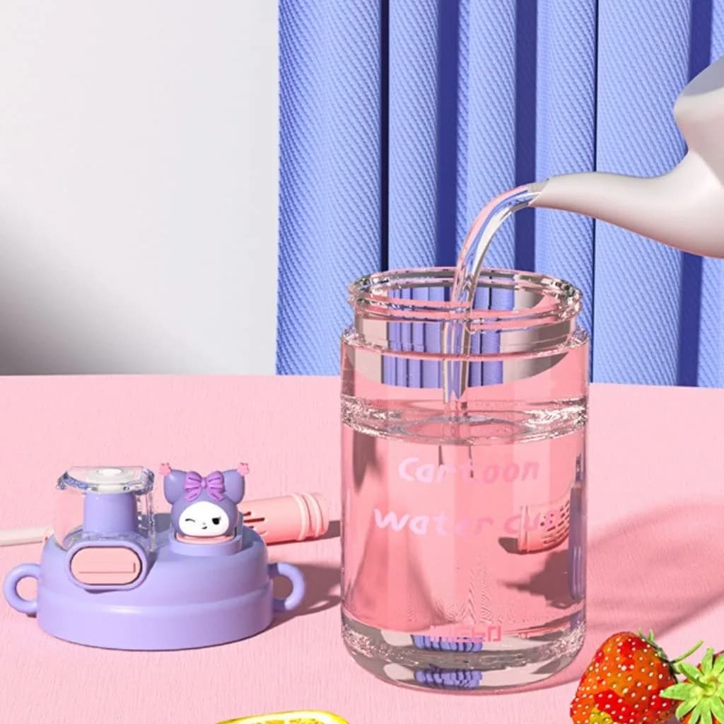قمقمه دو حالته طرح کرومی مدل بند دار گنجایش 650ml کد m300 — تصویر ۶