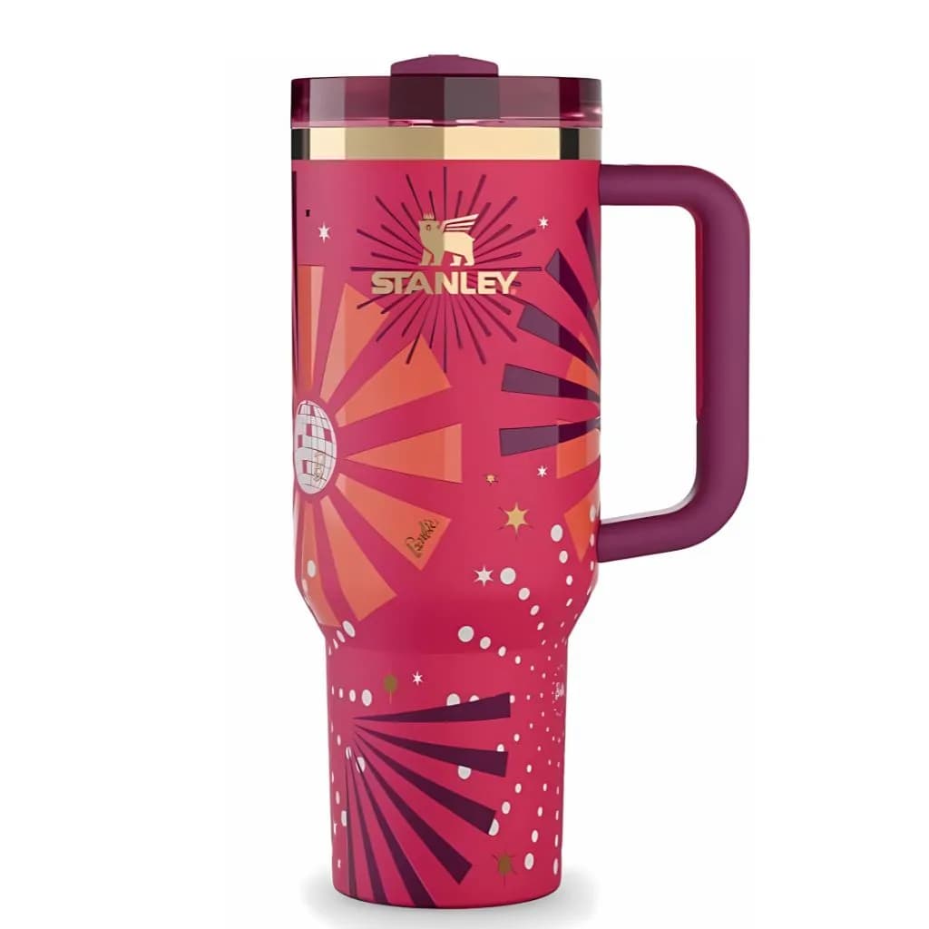 ماگ اورجینال استنلی و باربی طرح DYNAMITE مدل Quencher گنجایش 40oz کد m318 — تصویر ۲