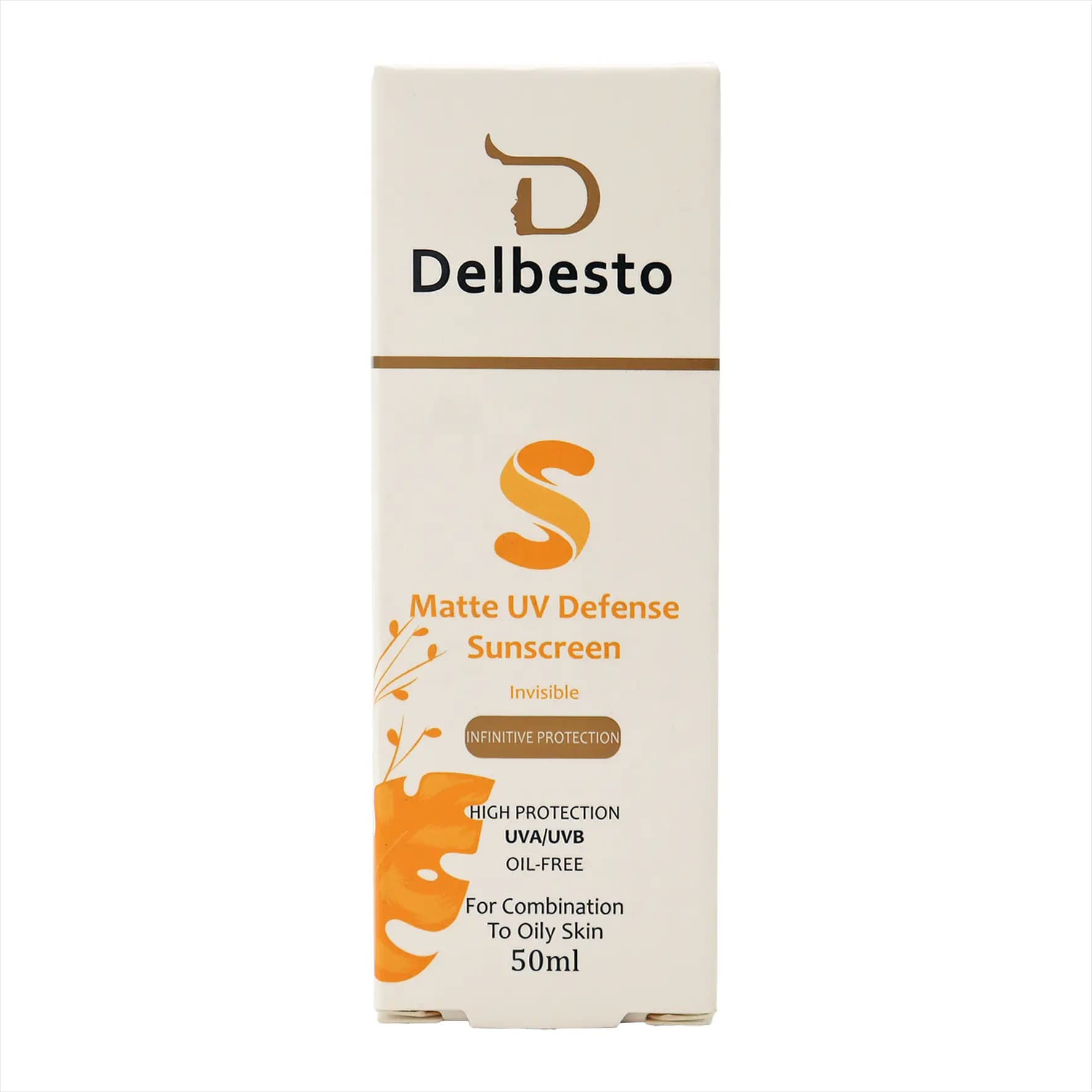 کرم ضد آفتاب فاقد چربی بی رنگ دلبستو SPF50