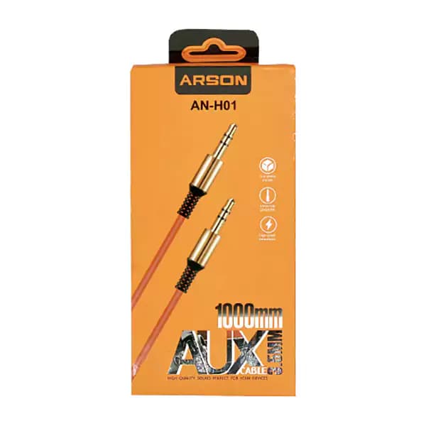 کابل AUX آرسون مدل AN-H01 طول 1 متر — تصویر ۲