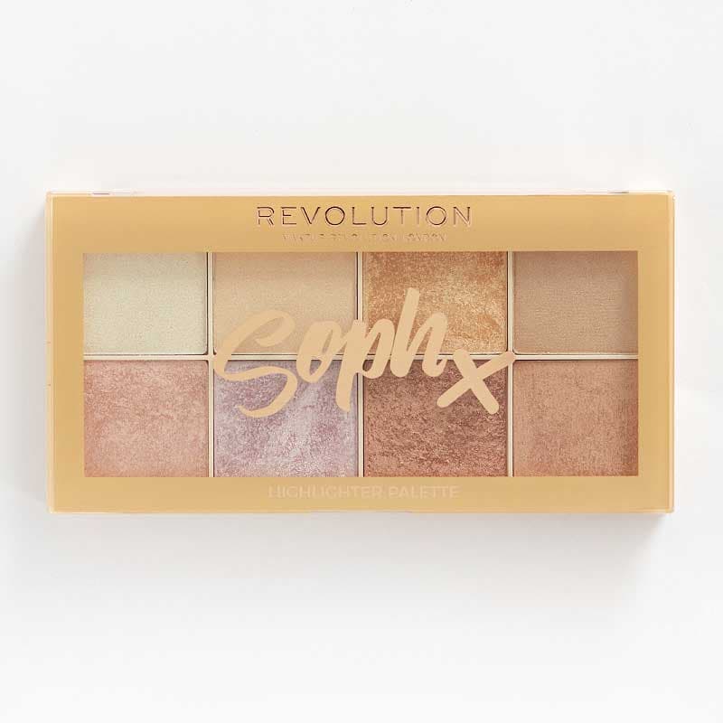 پالت هایلایتر 8 رنگ رولوشن مدل SophX — تصویر ۳