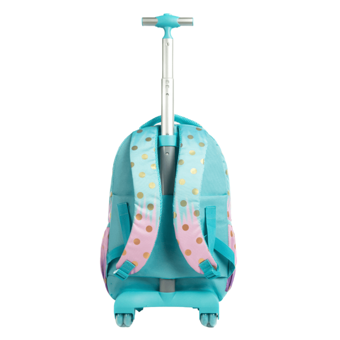 کیف سه تکه چرخ دار طرح برج ایفل کد Bp10 — تصویر ۴