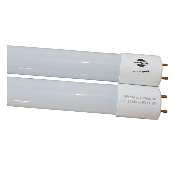 لامپ مهتابی ال ای دی 18 وات پارس شهاب مدل LED TUBE پایه G13 — تصویر ۲