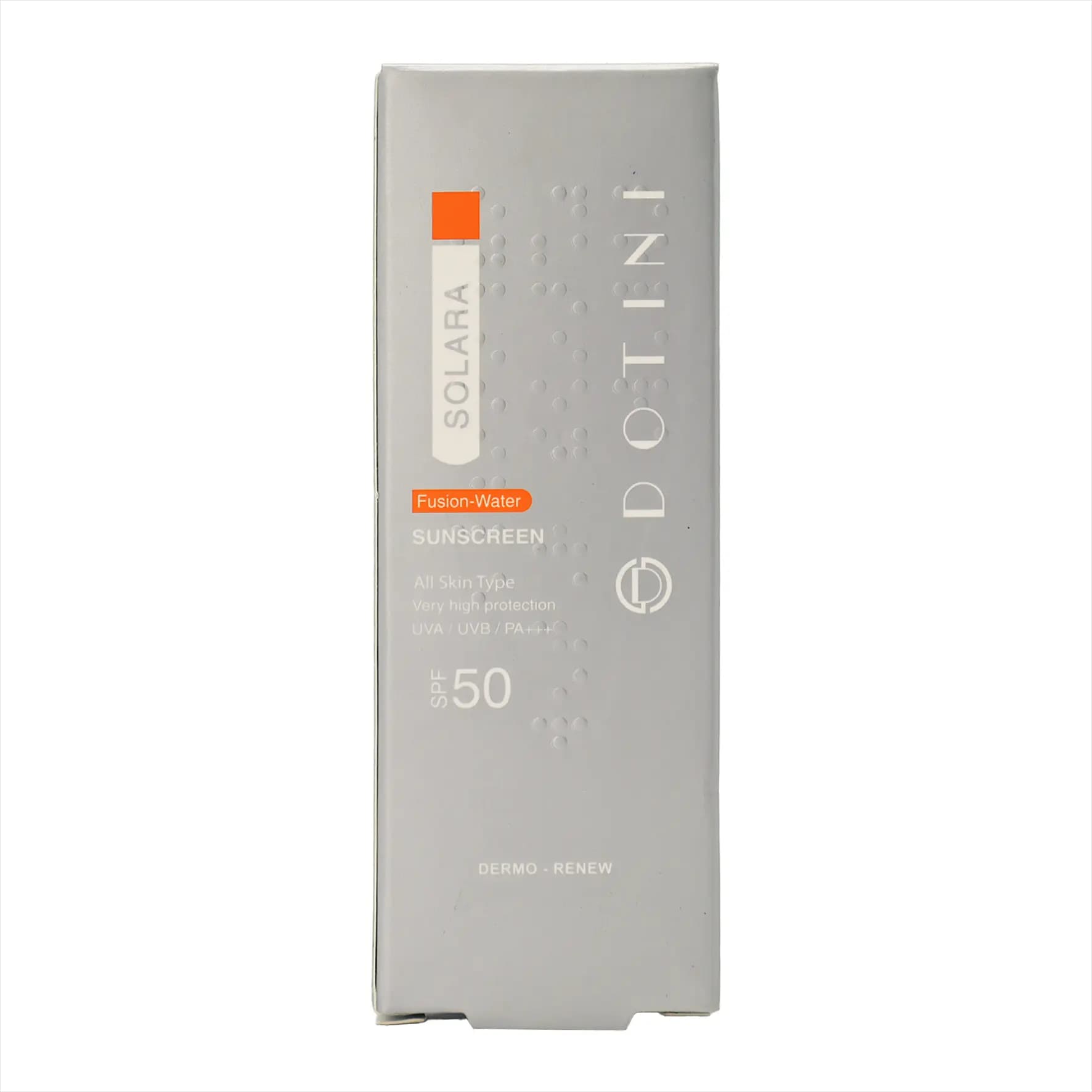 کرم ضد آفتاب فیوژن واتر انواع پوست دوتینی SPF50