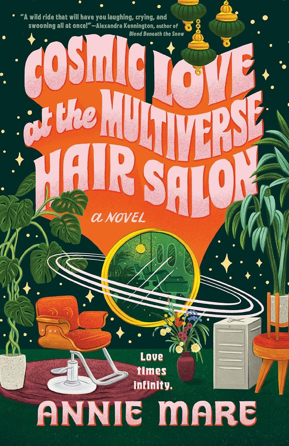 کتاب Cosmic Love at the Multiverse Hair Salon (عشق کیهانی در آرایشگاه چندجهانی) نسخه Annie Mare | PDF