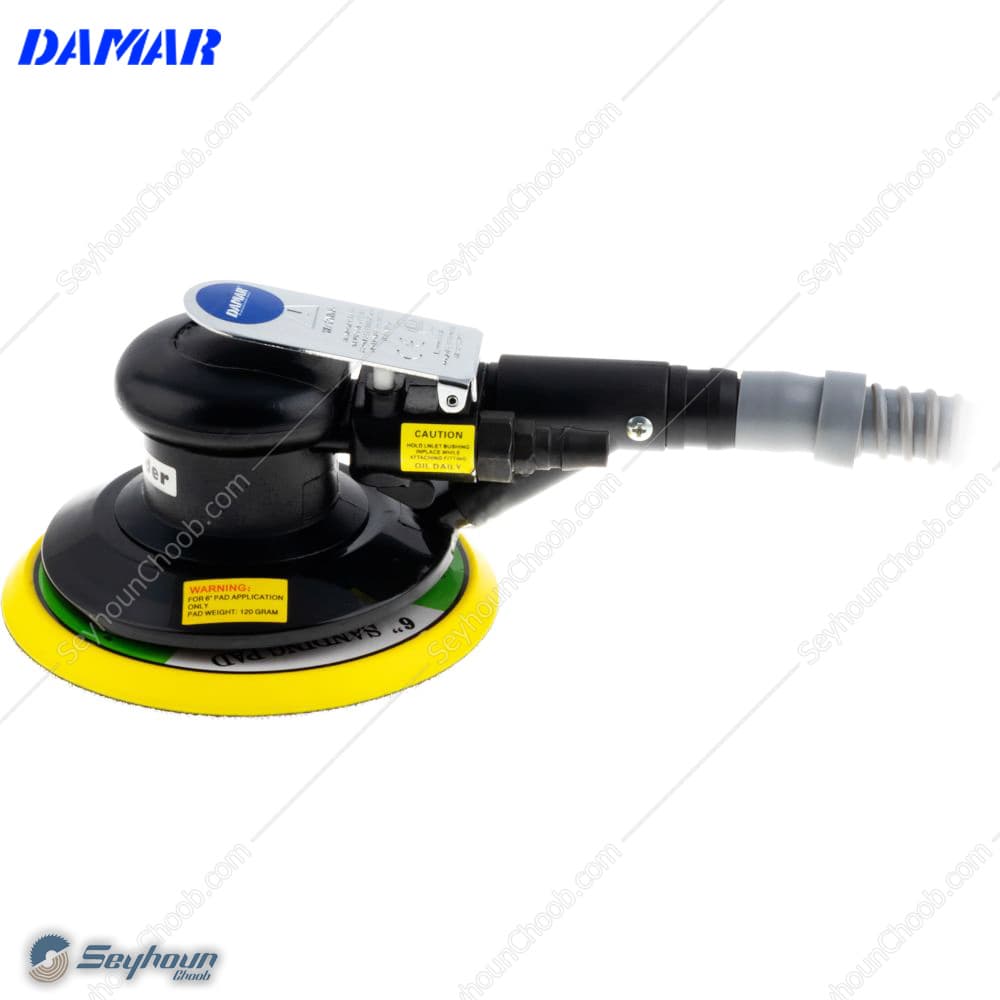 سنباده لرزان وکیوم دار بادی 6 اینچ دامار DAMAR DM7042V — تصویر ۲