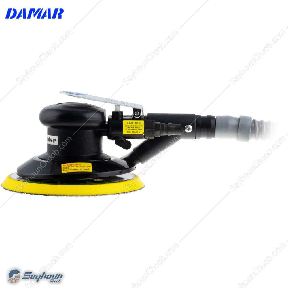 سنباده لرزان وکیوم دار بادی 6 اینچ دامار DAMAR DM7042V — تصویر ۳