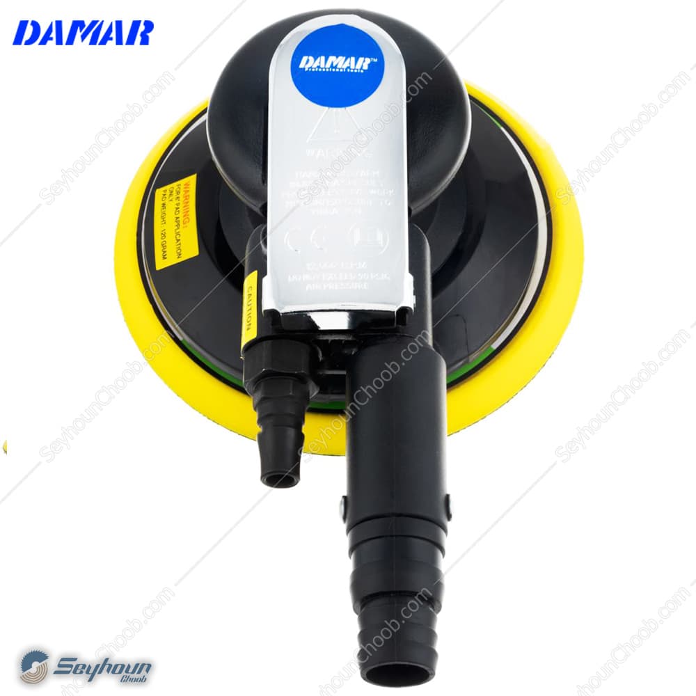 سنباده لرزان وکیوم دار بادی 6 اینچ دامار DAMAR DM7042V — تصویر ۴