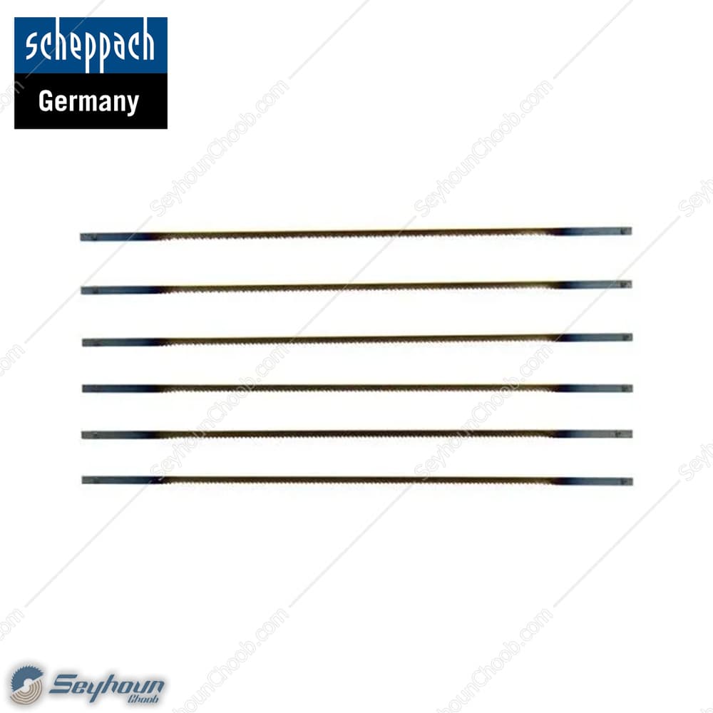 پک 6 عددی تیغ اره مویی شپخ ابعاد 25×2×135 مدل 88000011 مناسب برای مدل های SD1600V / DECO-FLEX / DECO-XL
