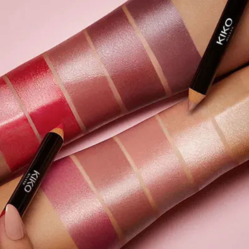 رژلب مدادی کرمی کیکو میلانو KIKO MILANO مدل Smart Fusion رنگ Deep Pink (شماره 05) — تصویر ۴