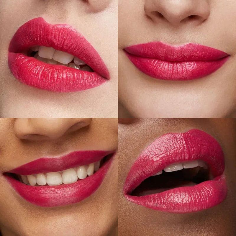 رژلب جامد کرمی کیکو میلانو KIKO MILANO مدل Gossamer Emotion رنگ Raspberry (شماره 141) — تصویر ۲