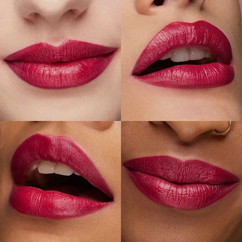 رژلب جامد کرمی کیکو میلانو KIKO MILANO مدل Gossamer Emotion رنگ Sangria (شماره 111) — تصویر ۲