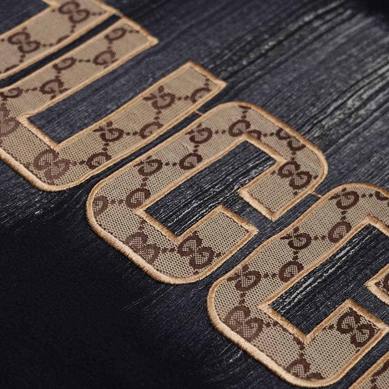 تیشرت لانگ اسپرت جلو گلدوزی Gucci برند آریو ورژن — تصویر ۶
