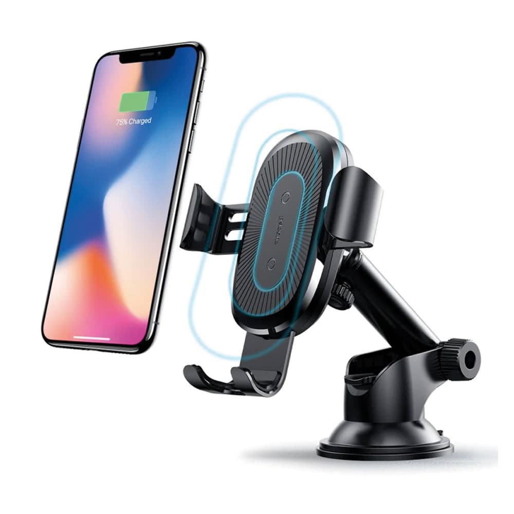 شارژر بی سیم و پایه نگهدارنده بیسوس Baseus WXYL-A01 Wireless Charger — تصویر ۲