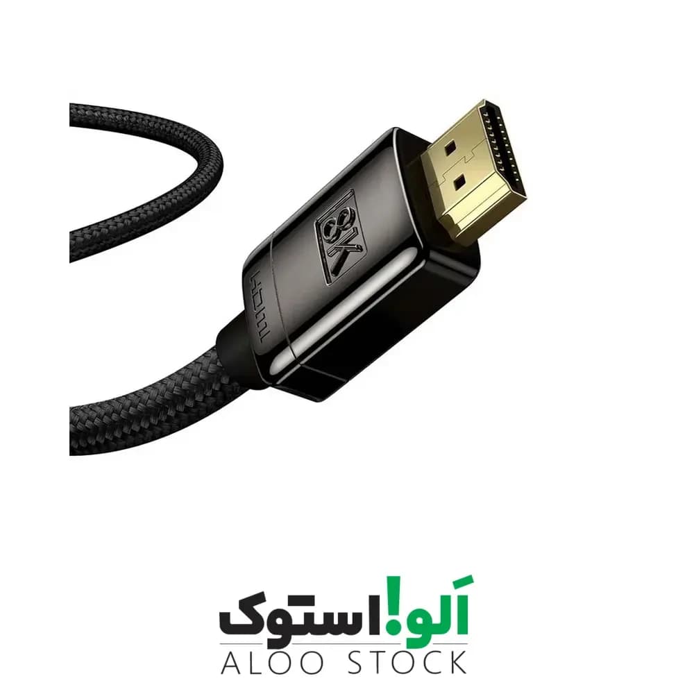 کابل 1 متری HDMI 8K باسئوس مدل Baseus HDMI 8K WKGQ000001 high definition series — تصویر ۶