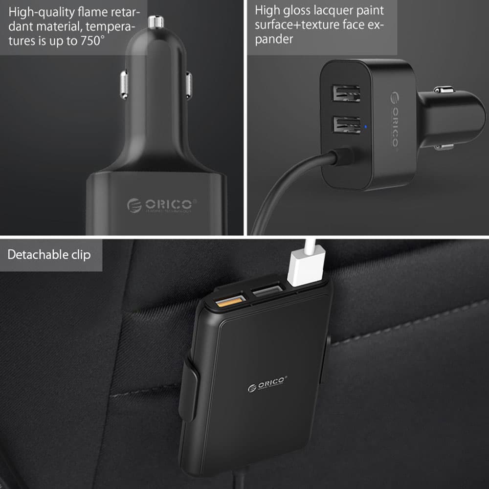 شارژر فندکی 5 پورت اوریکو مدل Orico UCP-5P Car Charger — تصویر ۴
