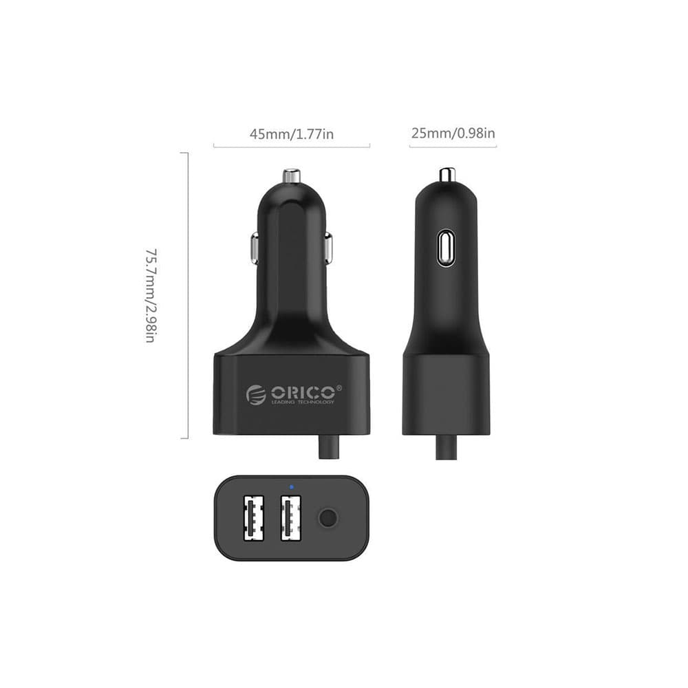 شارژر فندکی 5 پورت اوریکو مدل Orico UCP-5P Car Charger — تصویر ۵