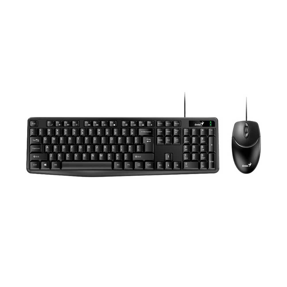کیبورد و ماوس با سیم جنیوس مدل Wired Smart KM-170 Keyboard and Mouse