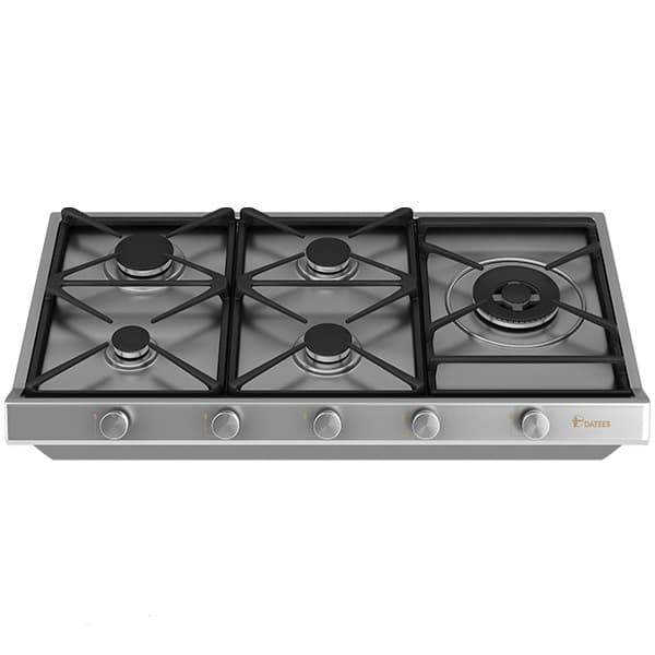 گاز صفحه‌‌‌ای استیل ۵ شعله داتیس مدل DS 589