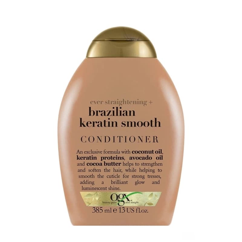 شامپو کراتین او جی ایکس مدل Brazilian Keratin Smooth – صاف‌کننده و تقویت‌کننده مو