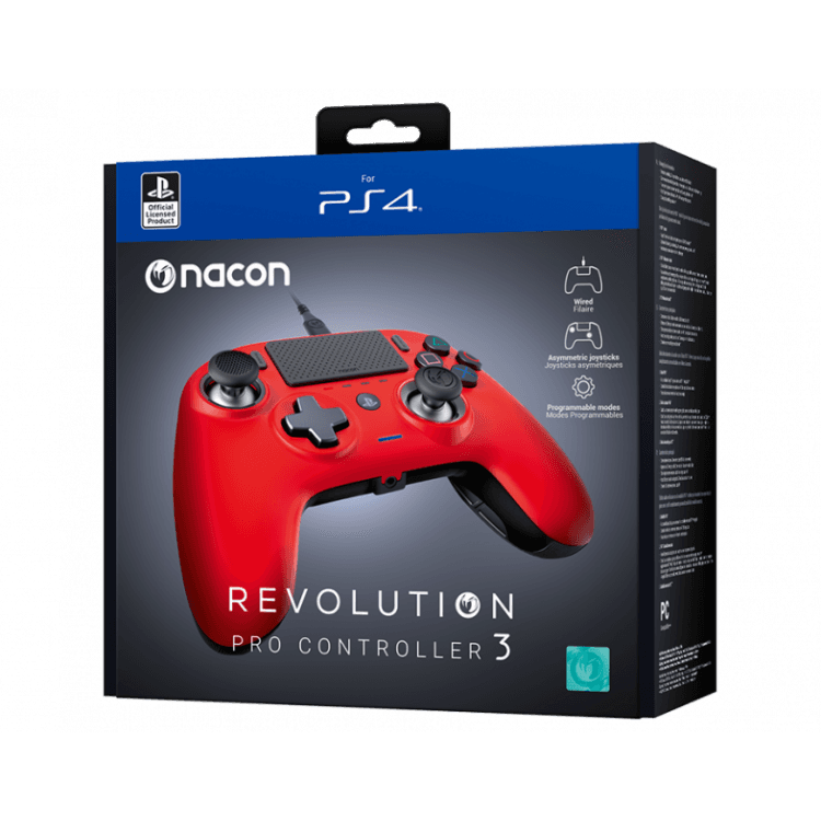 کنترلر Nacon Revolution PRO – ورژن 3 مخصوص PS4 – آبی — تصویر ۴