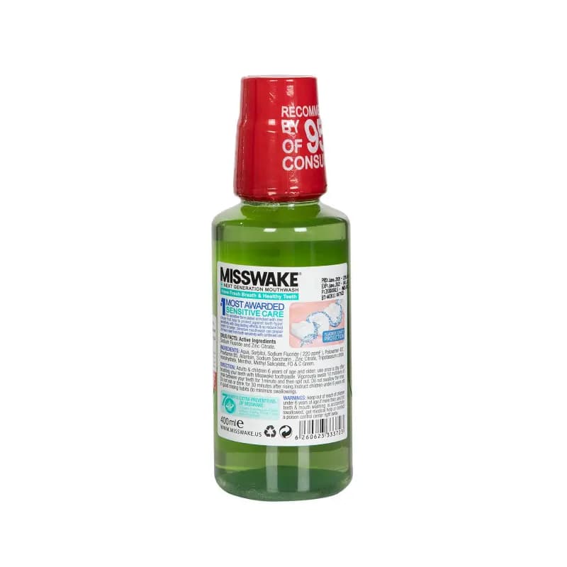 دهان‌شویه میسویک Misswake مدل Sensitive Care — تصویر ۲
